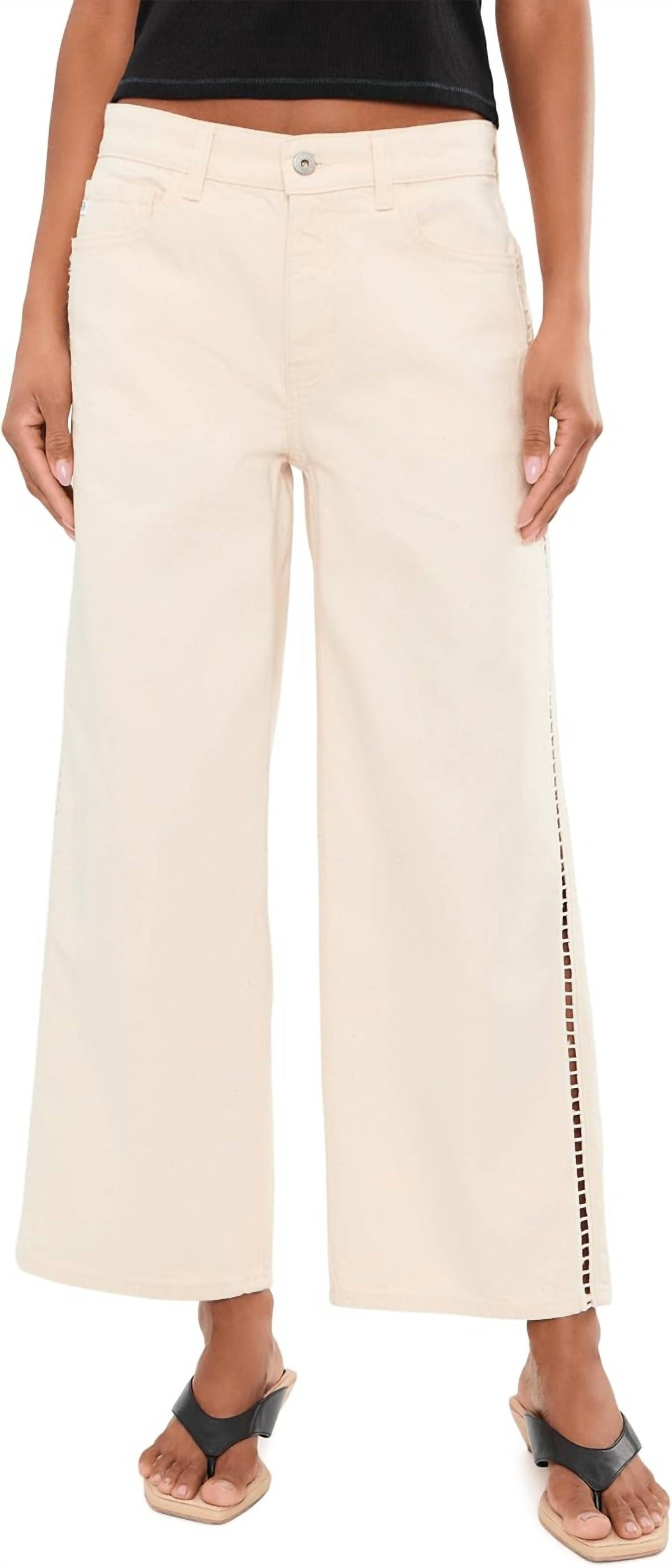 Ag Jeans - Saige Wide Leg Crop Jeans