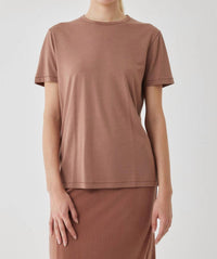 Majestic Filatures - Semi Relaxed Short Sleeve Crewneck Top