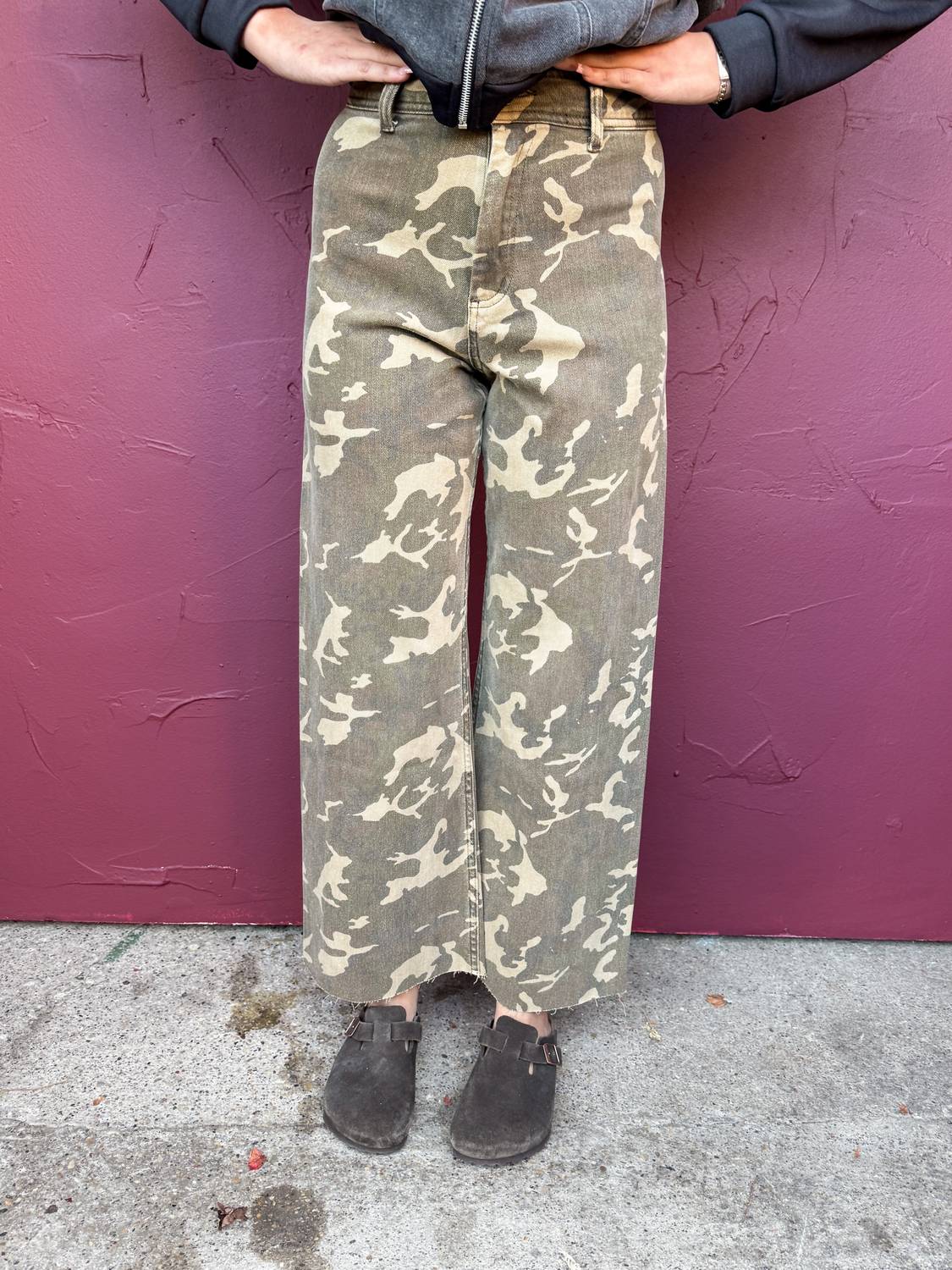 Miou Muse - Wide Leg Denim Jean