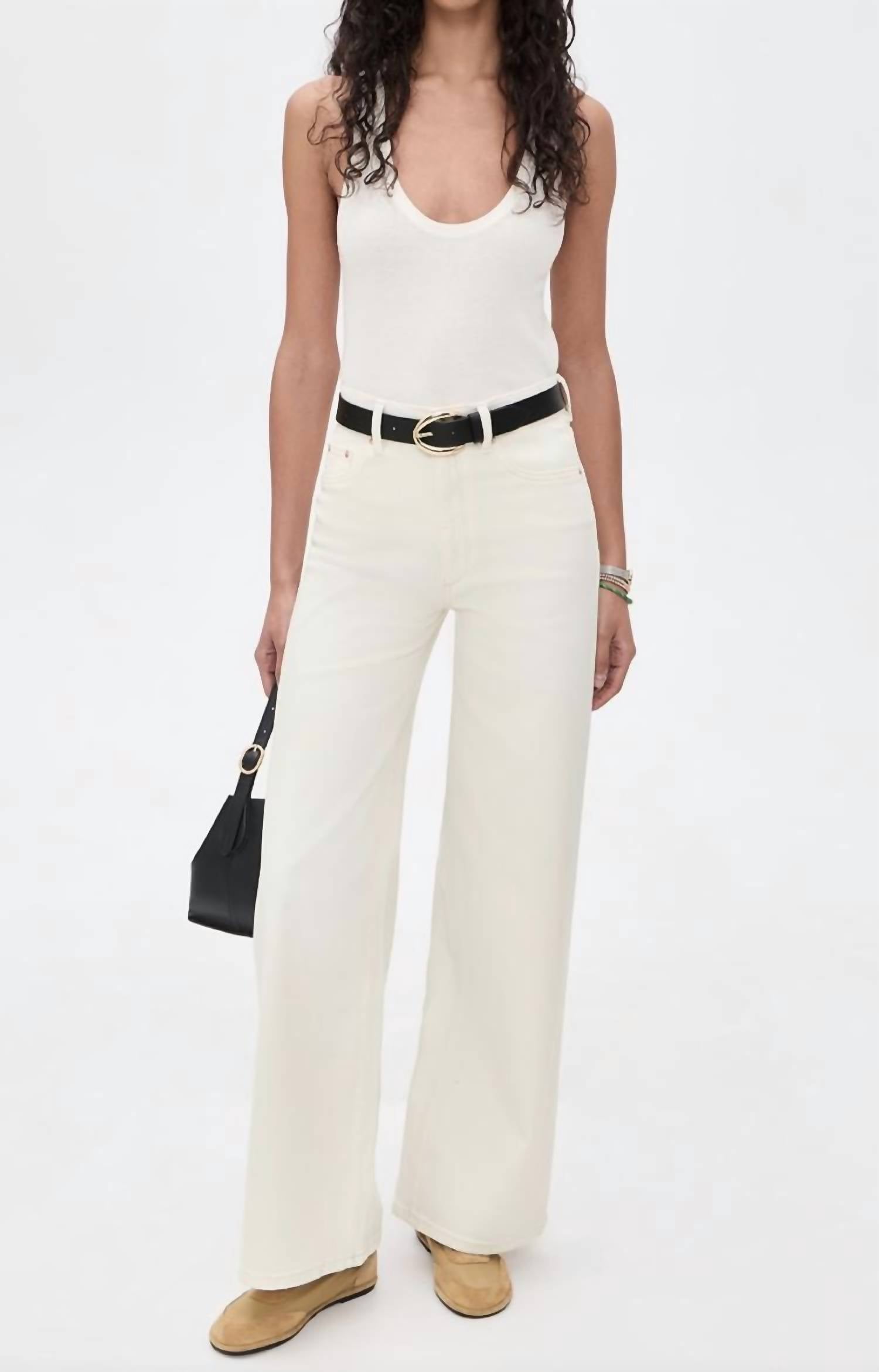 Dl1961 - Women'S - Hepburn Wide Leg High Rise Jeans - 31"