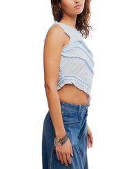 Free People - Pink Sands Smocked Top