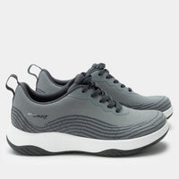 Alegria Women's In8 Comfort Lace Up Sneakers in grey - women's sneaker