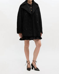 Ganni - Heavy Boucle Midi Coat