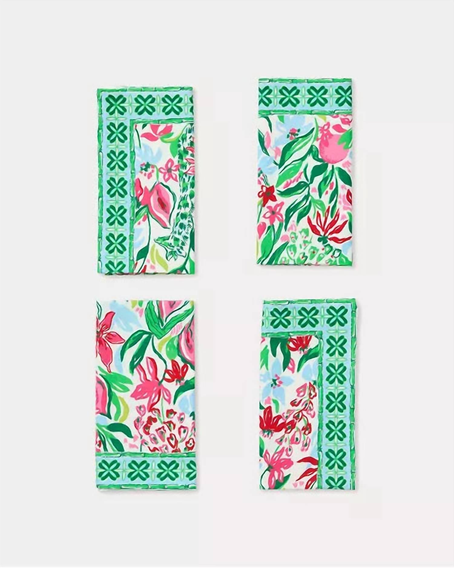 Lilly Pulitzer - Dinner Napkins - Set Of 4
