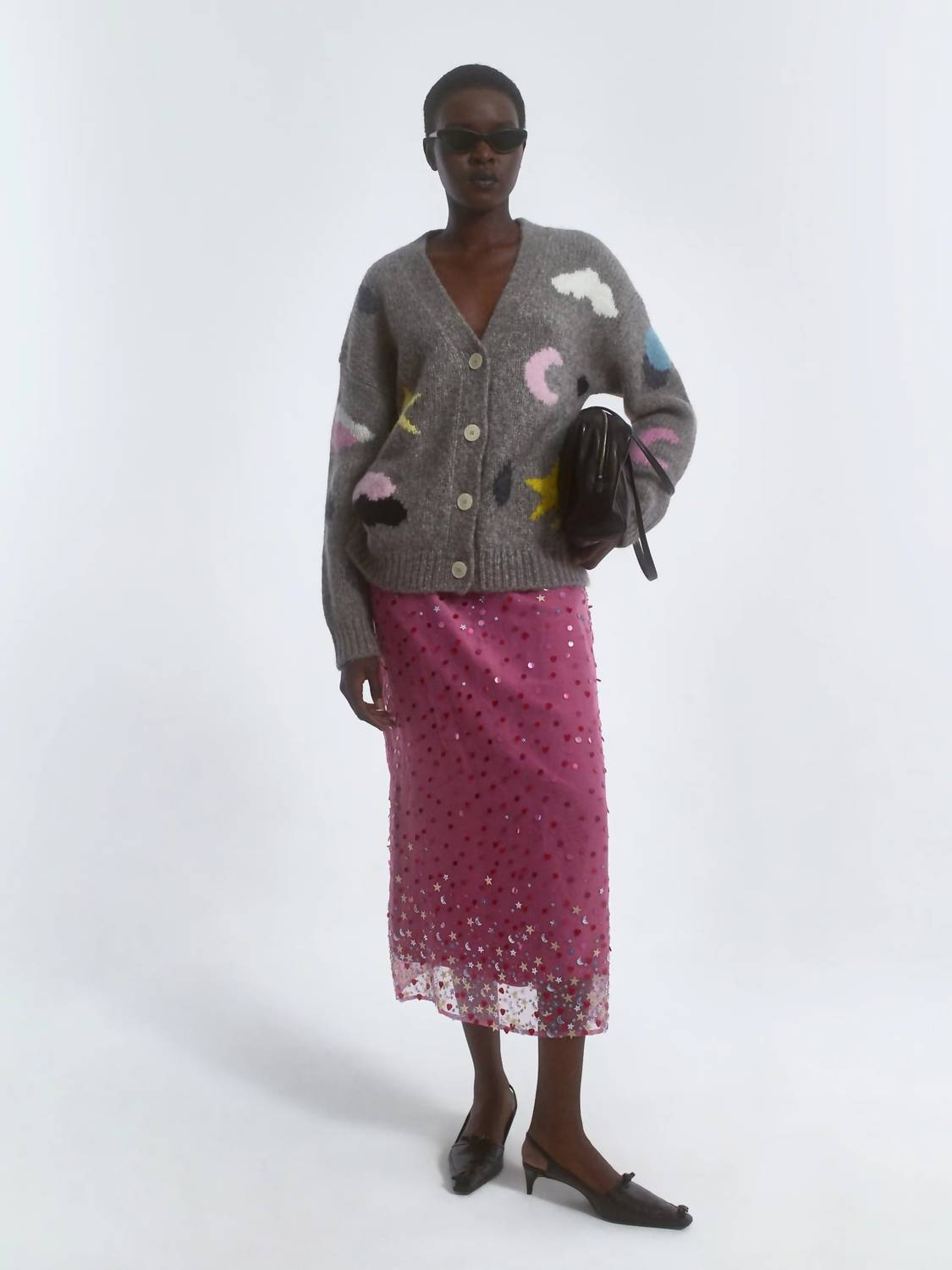 Bernadette - Roxane Embroidered Skirt