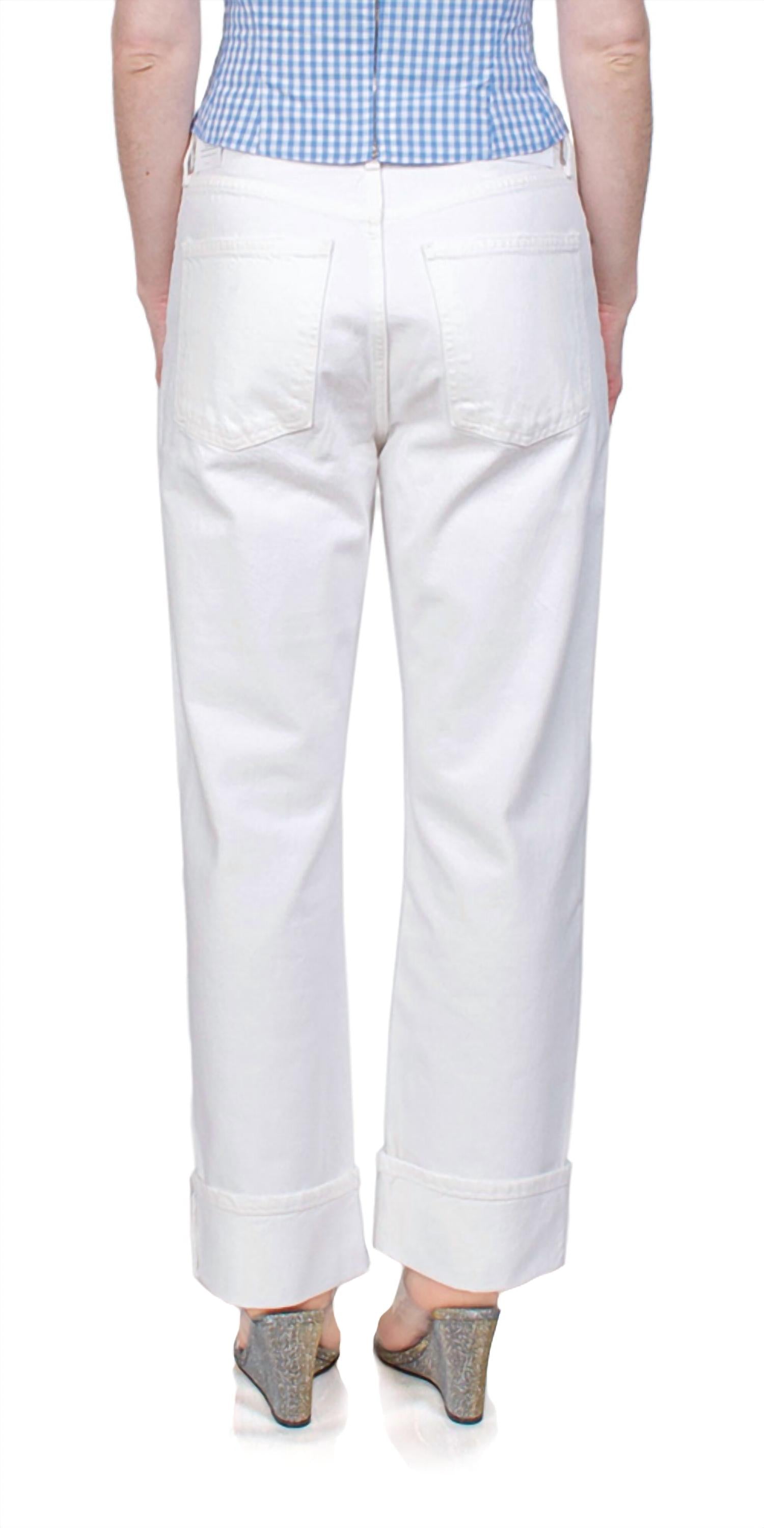 Agolde - Fran Low Slung Straight Jean