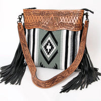 American Darling - Women's Dayville Leather Crossbody Bag
