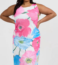 Fashion Szn Curve - Mesh Maxi Dress - Plus
