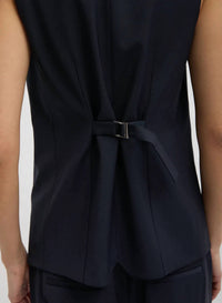 Tibi - Tropical Wool Easy Vest