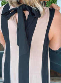 Thml - Sleeveless Colorblock Maxi Dress