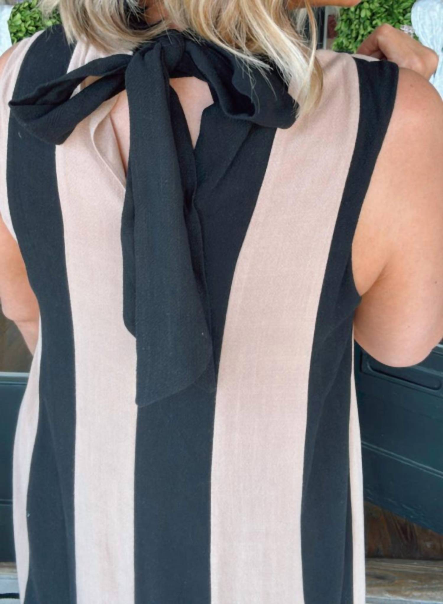 Thml - Sleeveless Colorblock Maxi Dress