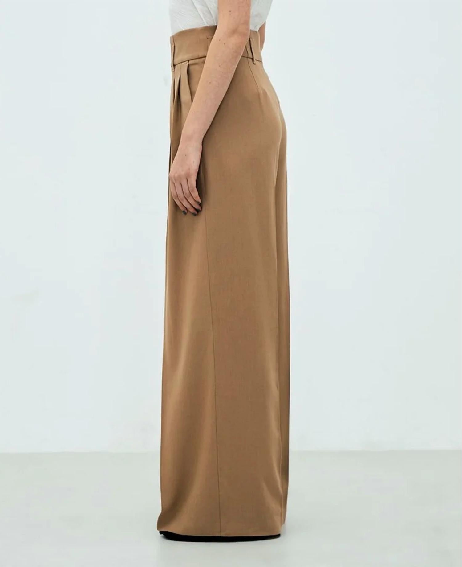 James Perse - Pleated High Waisted Trouser