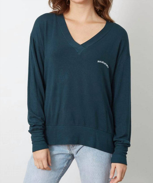 Good Hyouman - Holidaying V Neck Sweatshirt
