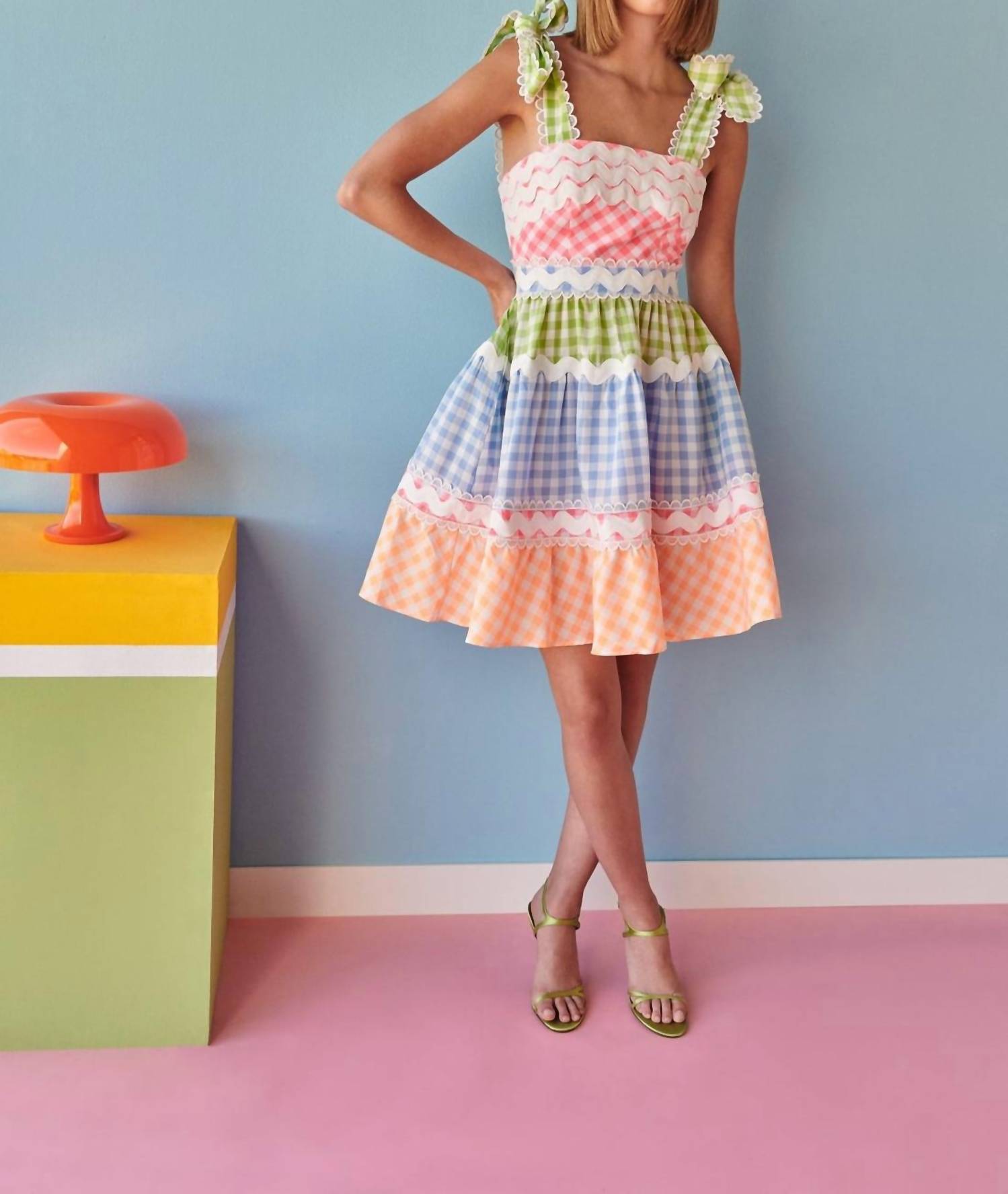 Celia B - Jade Short Vichy