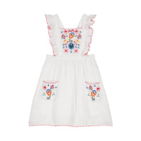 Louise Misha - Girl's Henriette Apron Dress
