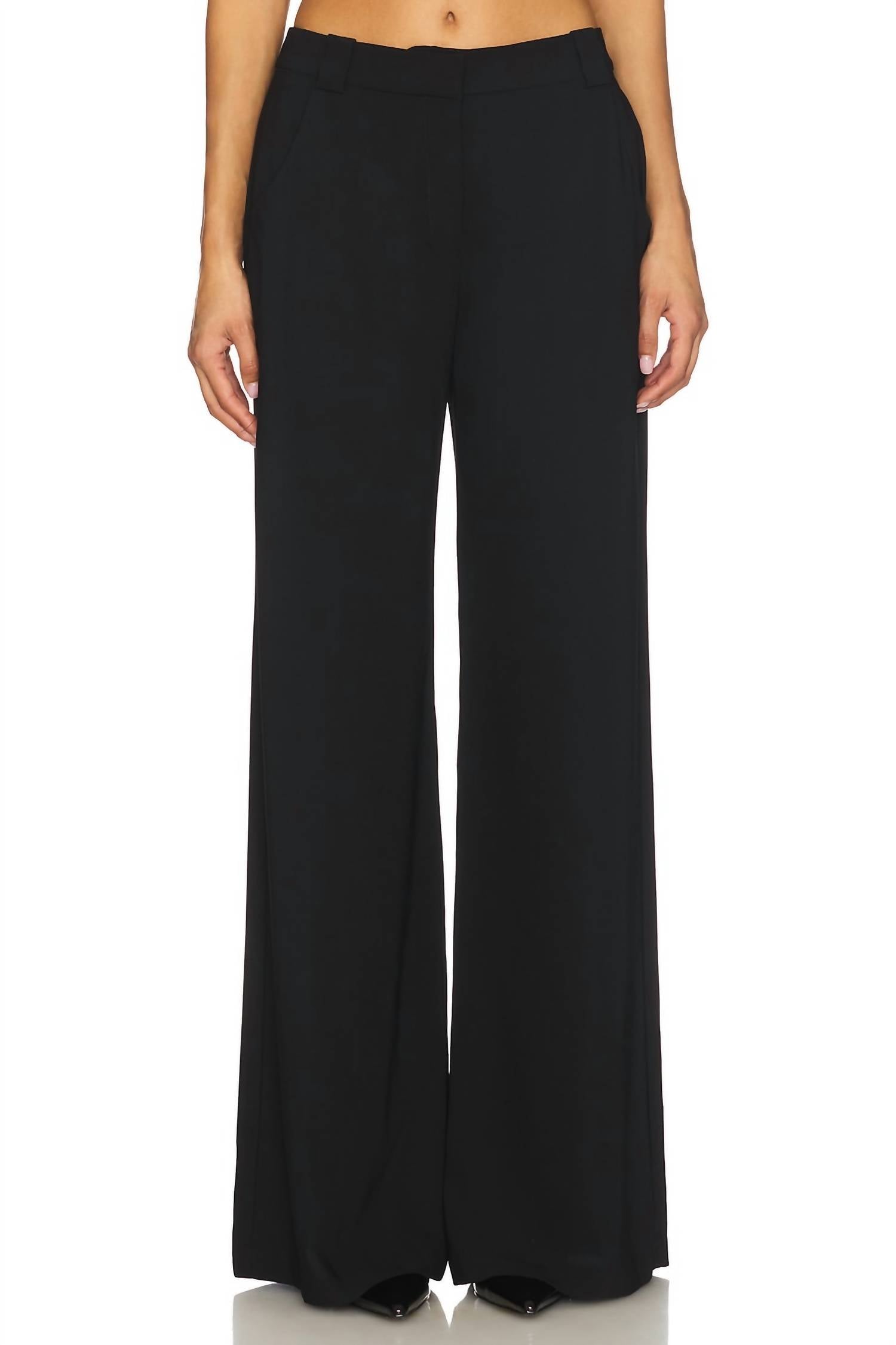 Amanda Uprichard - Saddler Wide Leg Pants