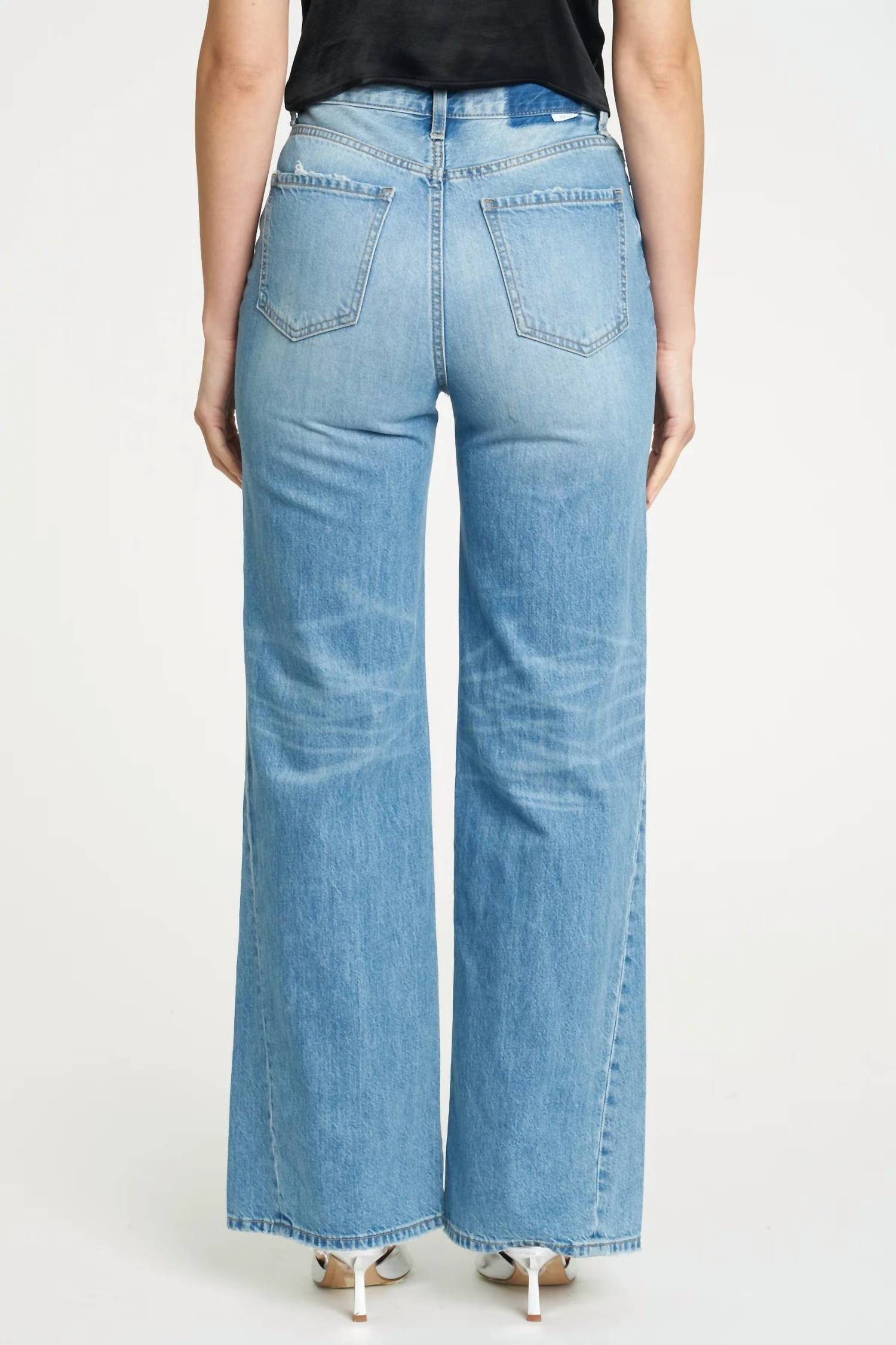 Daze - Women's Far Out High Rise Wide Leg Jeans
