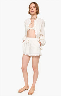 Cami Nyc - Women's Eila Embroidered Cotton Short