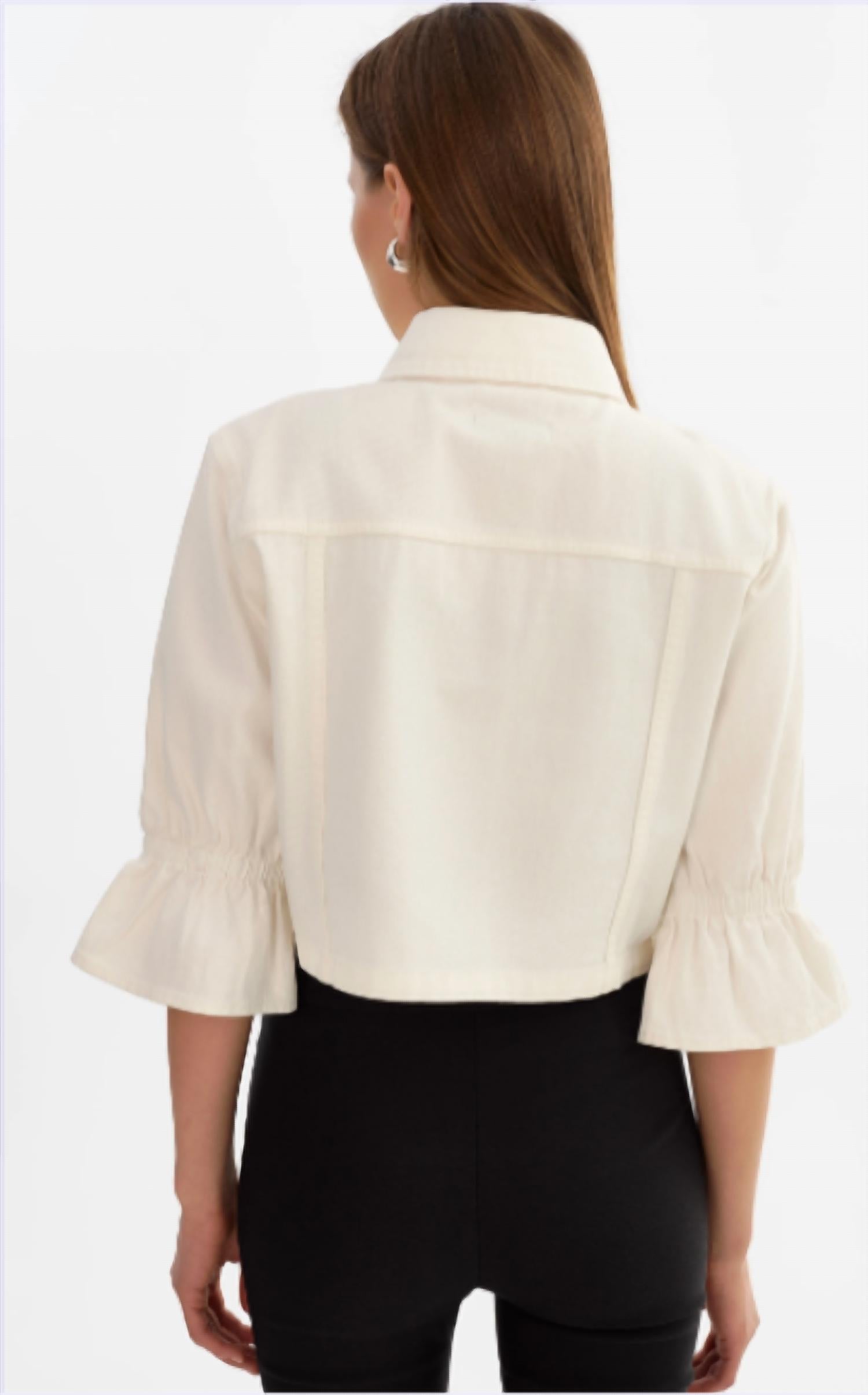 Lamarque - Carolina D Ruffle Sleeve Jacket