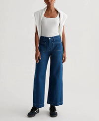 Ag Jeans - Kassie High Rise Wide Leg Crop Jean