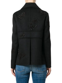 Valentino - Butterfly-embroidered Coat