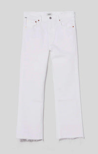 Agolde - Isola Mid Rise Cropped Boot Pants