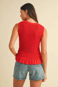 Anniewear - Betty Smocked Tank Top