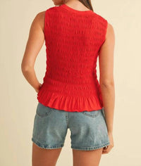 Anniewear - Betty Smocked Tank Top