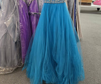 Madison James - Women's Sparkling Dress With Beaded Top And Flowing Skirt