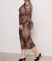 Good American - Satin Shine Midi Dress