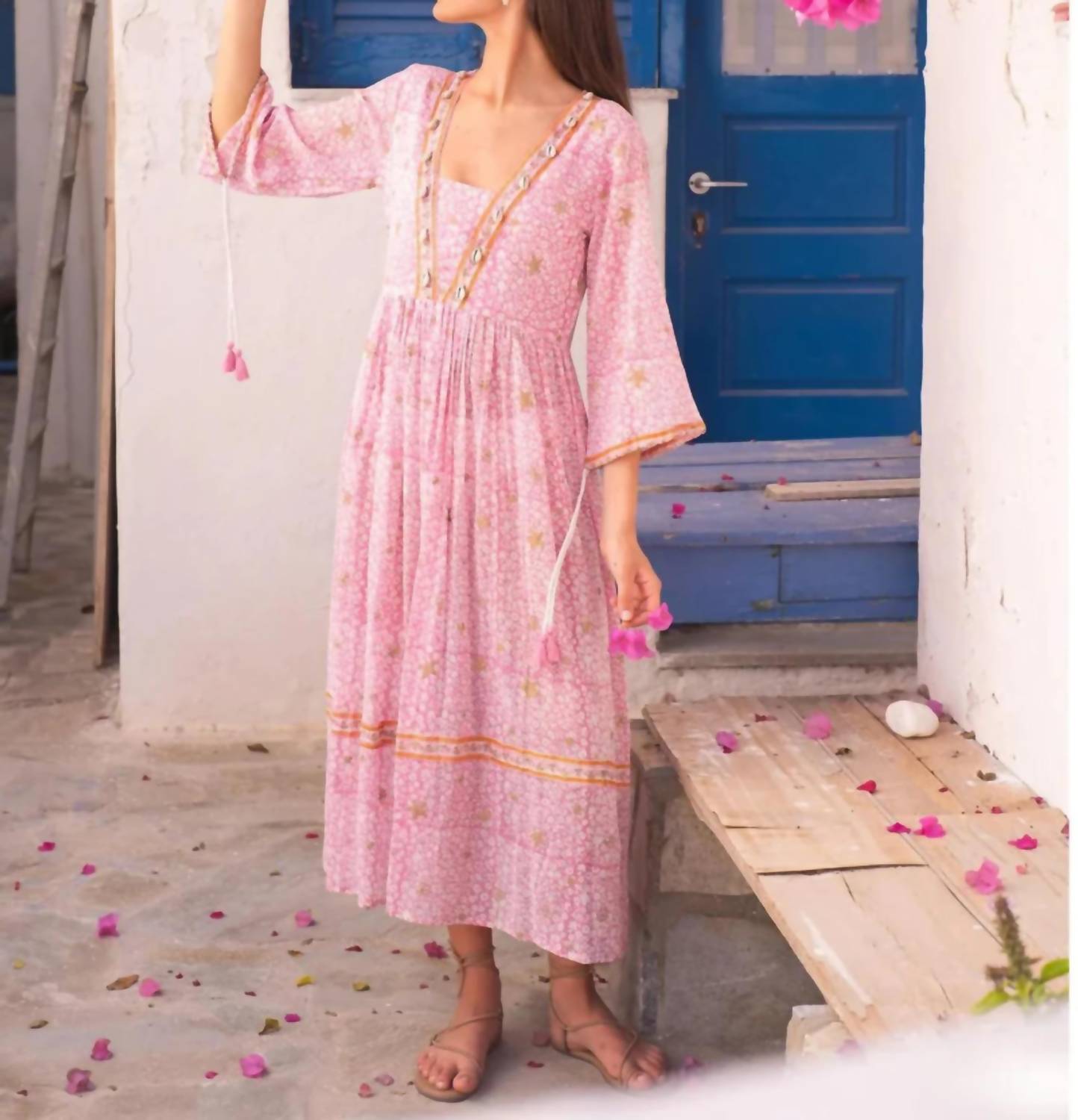 Bell By Alicia Bell - Violet Cotton Midi Dress