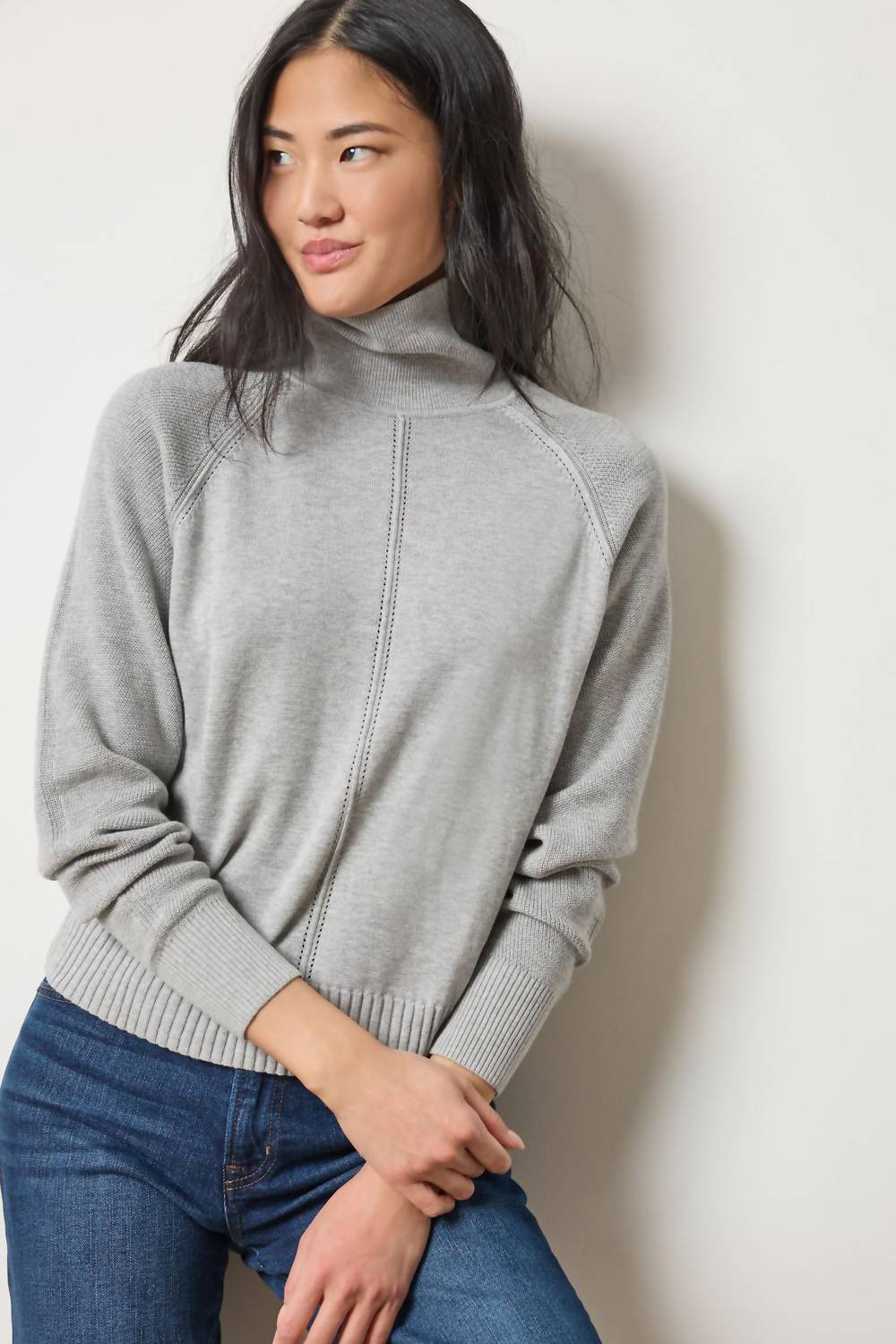 Lilla P - Relaxed Turtleneck Sweater