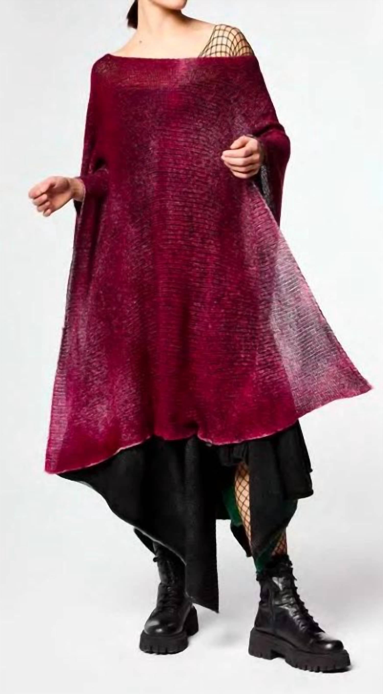 Avant Toi - Women's Easy Fitting Poncho
