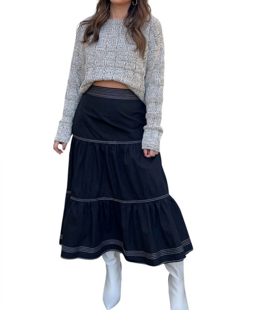 Strut & Bolt - Top Tier Midi Skirt