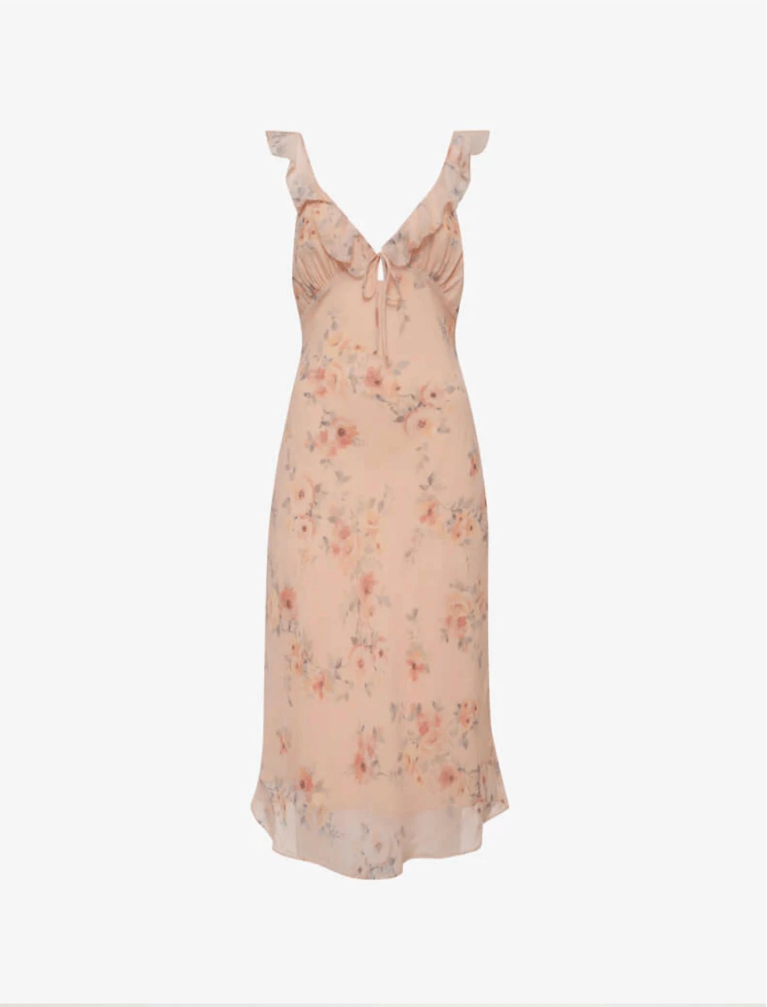 Rumored - Butterfly Midi Dress