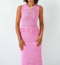 Able - Flirting In Fringe Knit Set