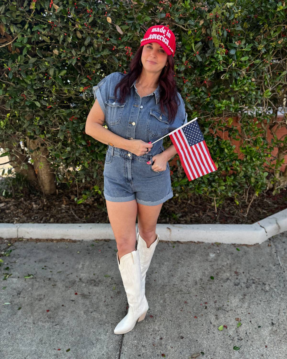 Ee:Some - Denim Romper