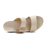 PIKOLINOS Women's Menorca Leather Wedge Sandals in marfil - women's sandal - view 8