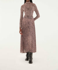Farm Rio - Leopard Pleated Maxi Skirt