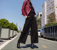 Clara Sun Woo - Pleated Wide Leg Pocket Pant