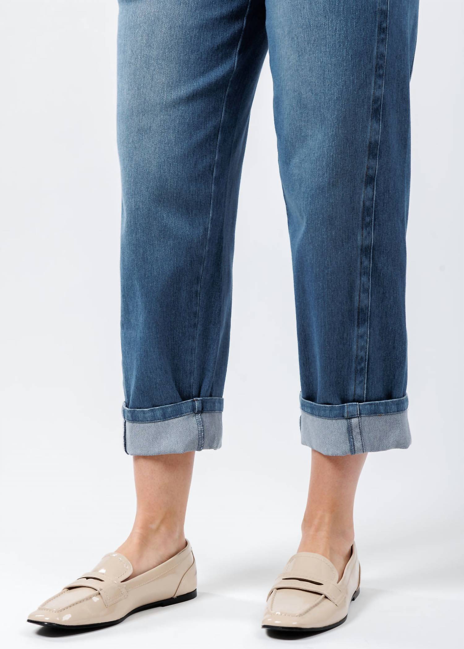 Lysse - Winslet Cuffed Barrel Crop Denim Jeans
