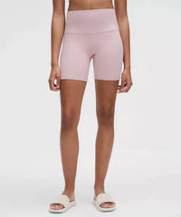 lululemon Align High Rise Shorts - 6" in blush - women's shorts