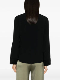 Forte Forte - V-neck Crepe Blouse