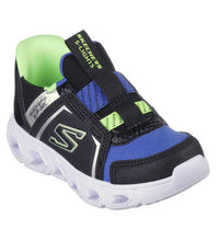 Skechers Kids Hypno-flash 2.0 Shoes in black blue lime - kids' sneaker - view 4