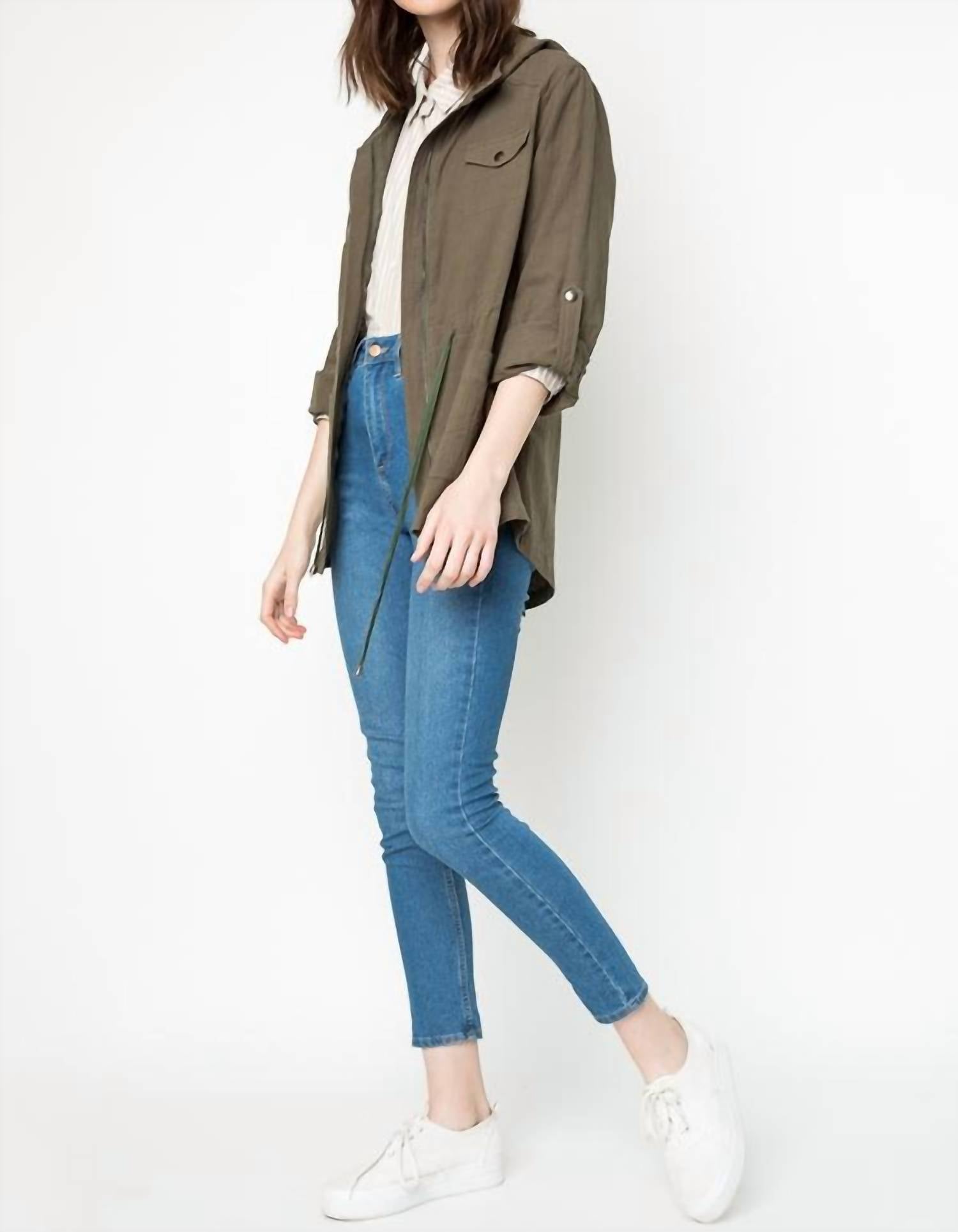 Hayden La - Lightweight Hooded Cargo Jacket