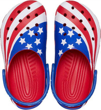 Crocs - Kid's Classic American Flag Clogs