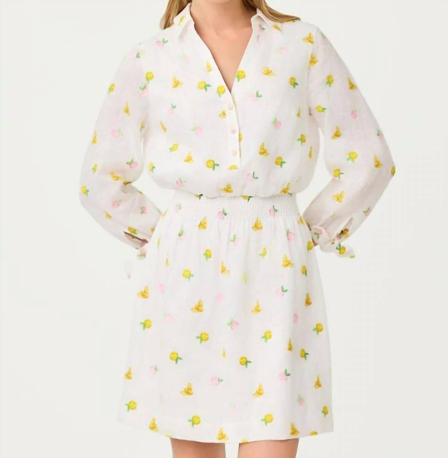 Lilly Pulitzer - ABRALYNN LINEN SHIRTDRESS