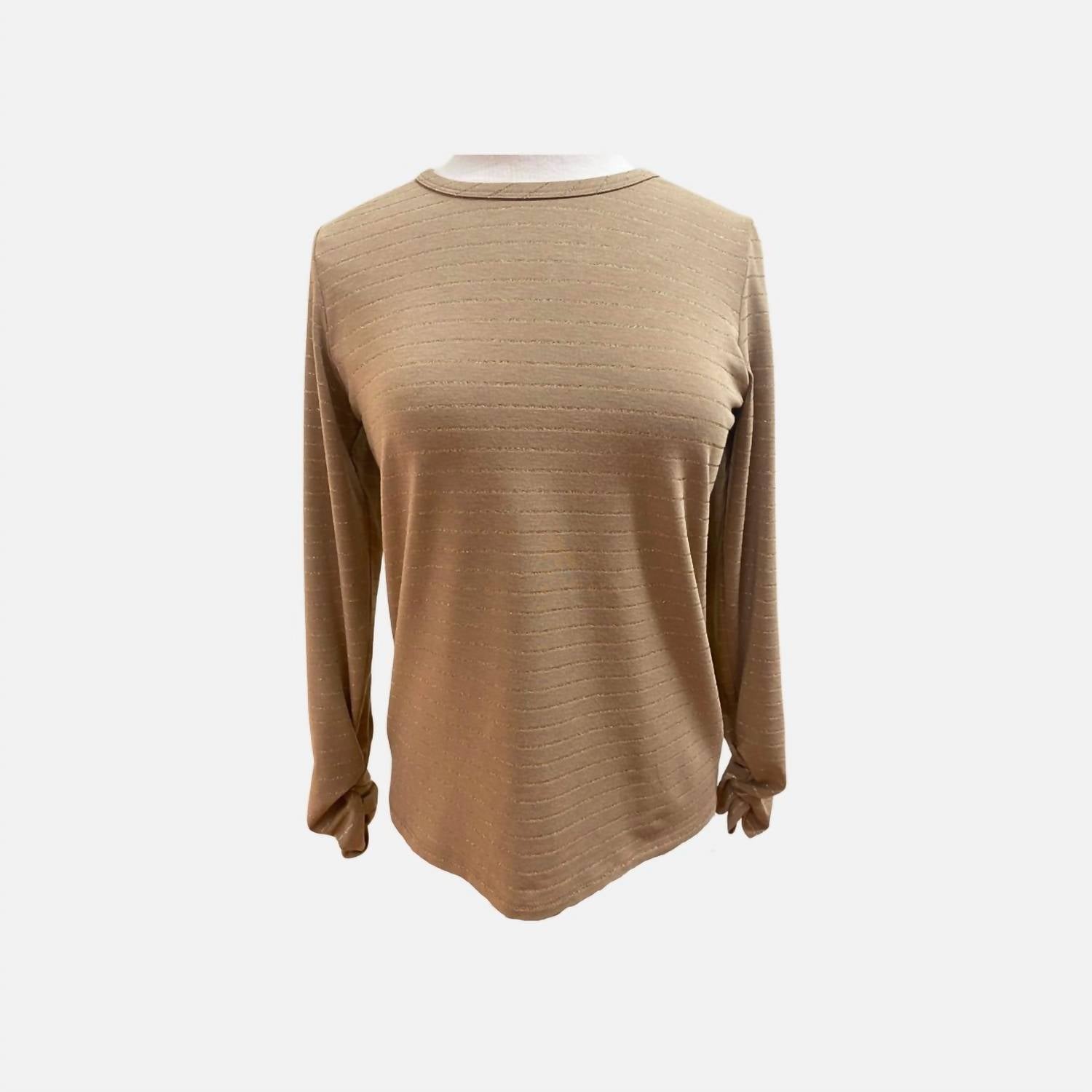 Elliott Lauren - Metallic Stripe Top