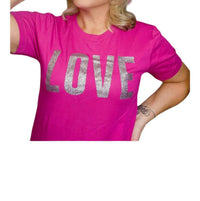 She Shed - LOVE Glitter Tee