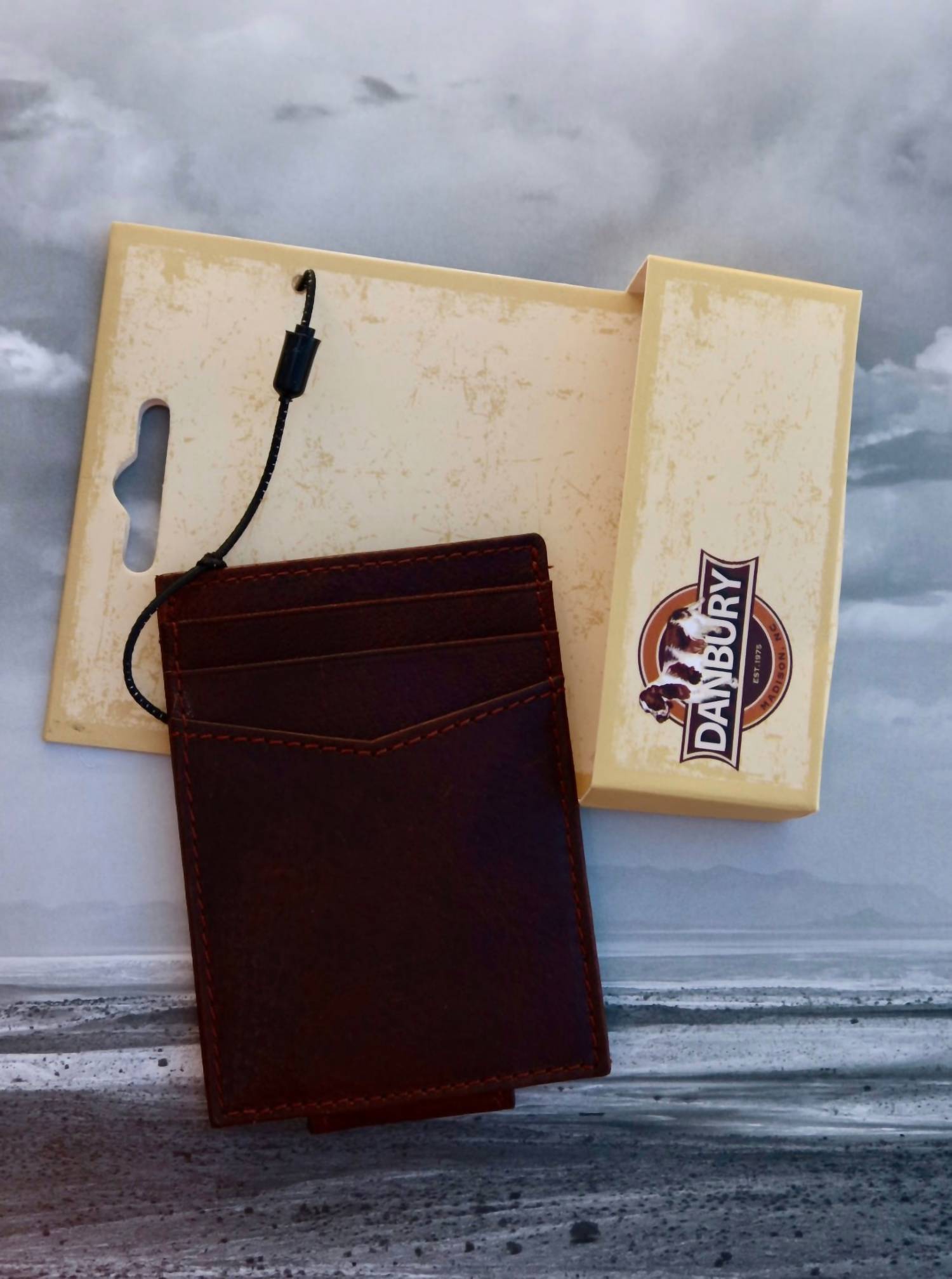Danbury Accessories Men's Money Clip in brown - men's bag